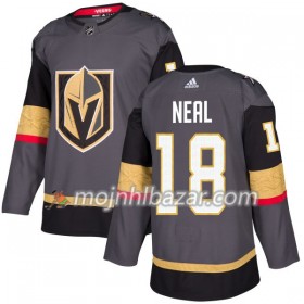 Dresovi Vegas Golden Knights James Neal 18 Adidas 2017-2018 Siva Authentic - Muške